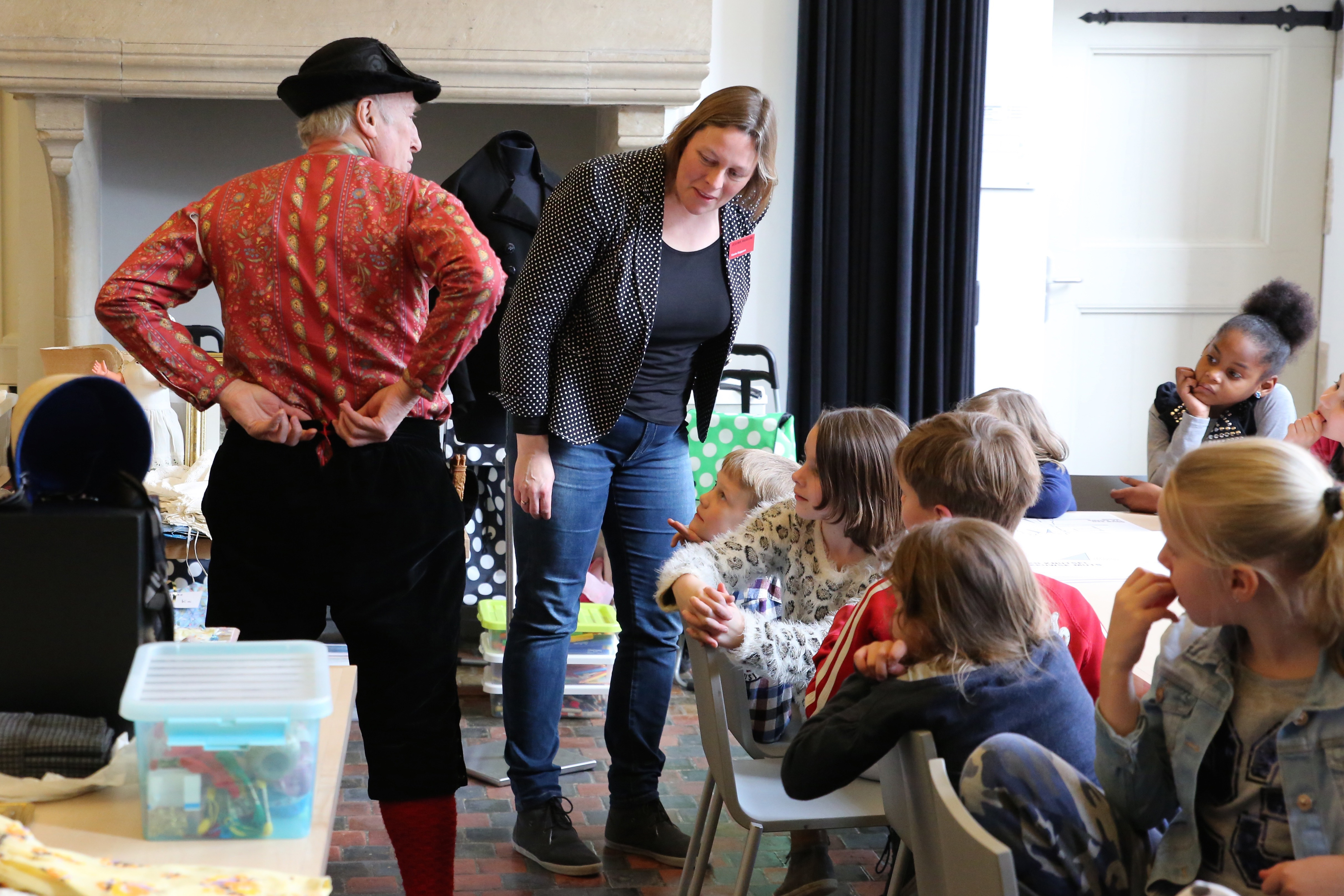 Zeeuws Museum in de school bij de onderbouw, met Cees Martens