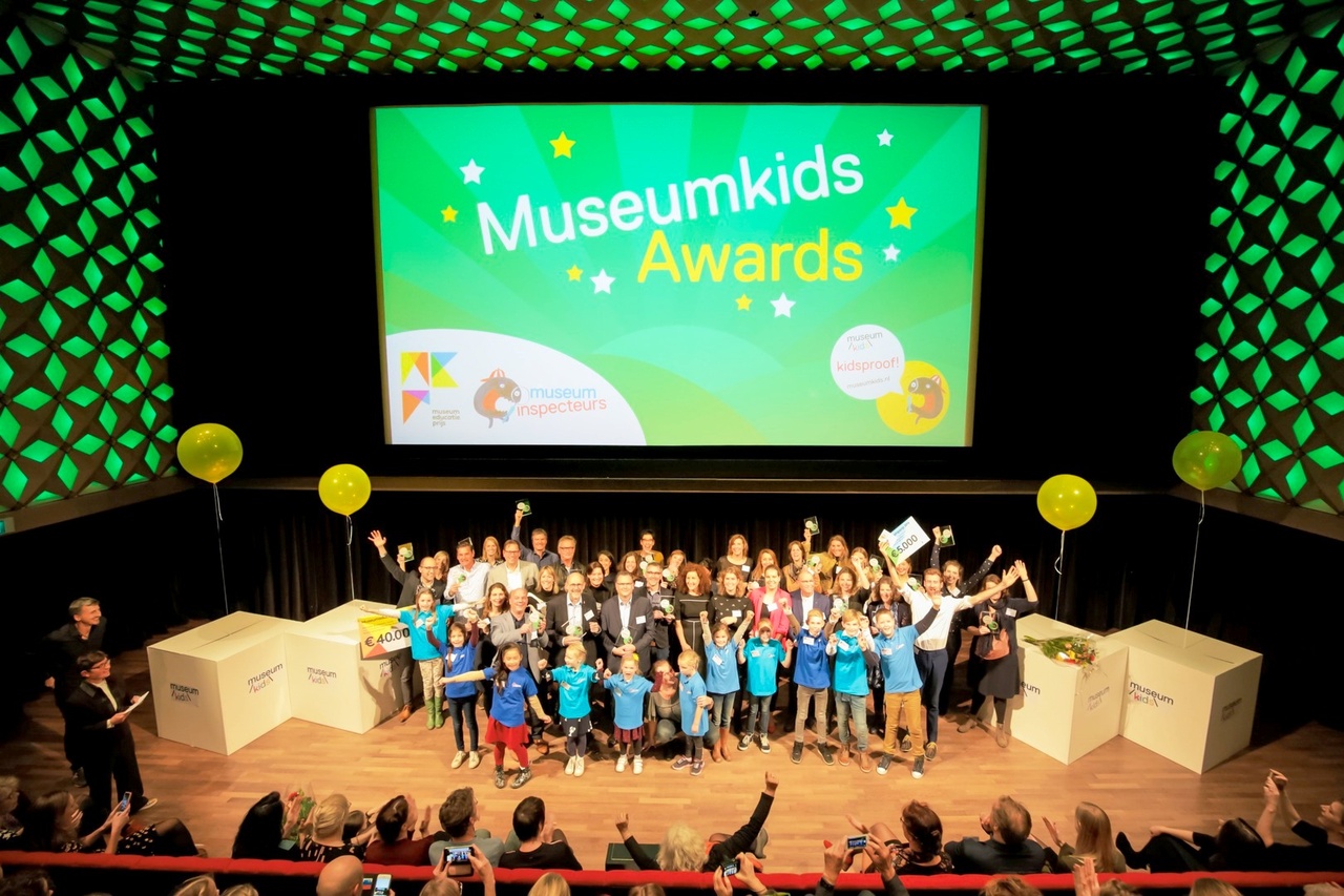 Uitreiking van de Museumkidsproof Award