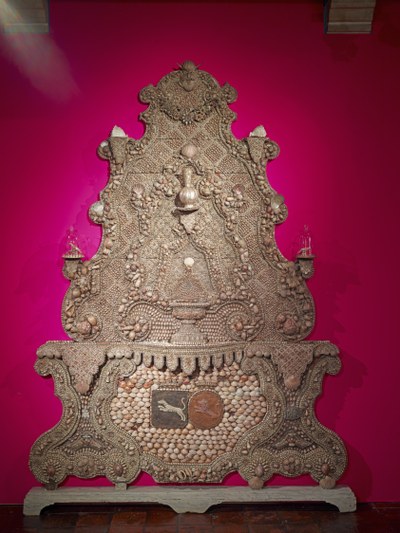 Job Baster schelpenkabinet - langdurige bruikleen Stadhuismuseum Zierikzee