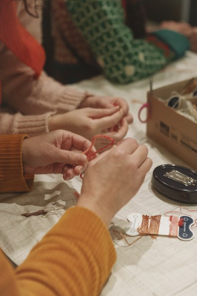Bezoekers bij Littekenlap DARN - foto Viorella Luciana